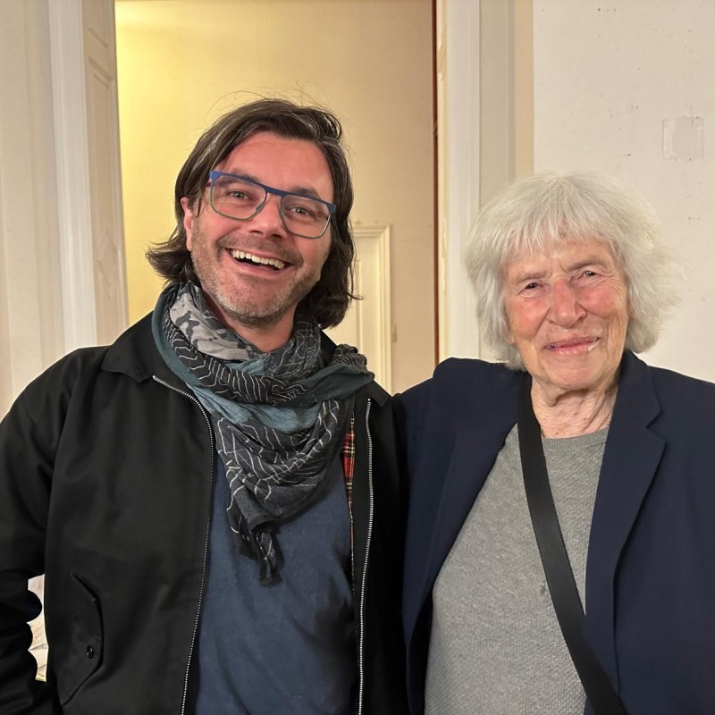 Nele Hertling and Nicolas Bertrand