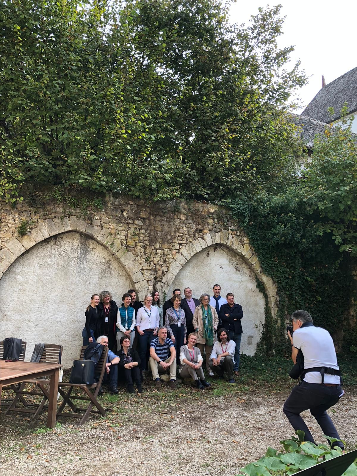 Le groupe des partenaires EEEMERGING+ photographiés par Bertrand Pichène